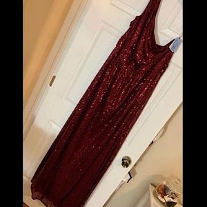 Sequin Bridesmaid Dress, Prom Dress, Evening Gown